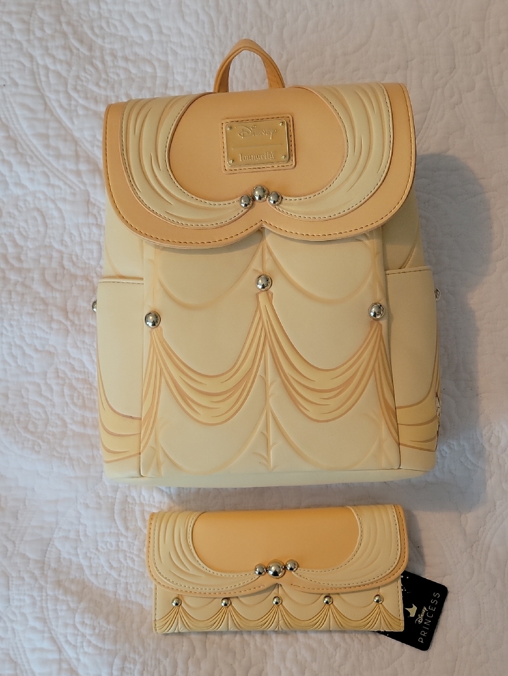 Loungefly Princess Belle Backpack & Wallet Set